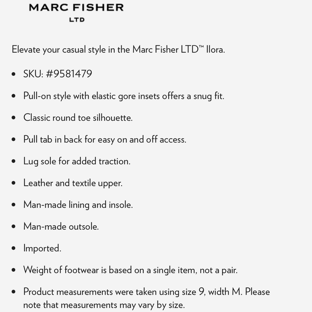 Marc Fisher Black Ankle Boots - Picture 4 of 7